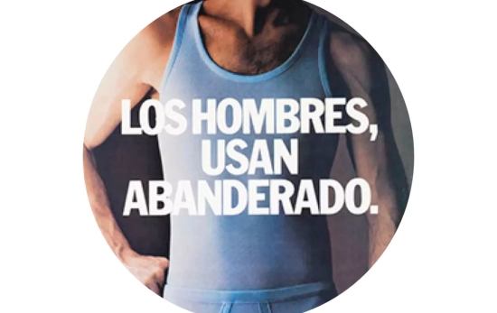 Una imagen publicitaria de los años 80 / ABANDERADO Una imagen publicitaria de los años 80 / ABANDERADO