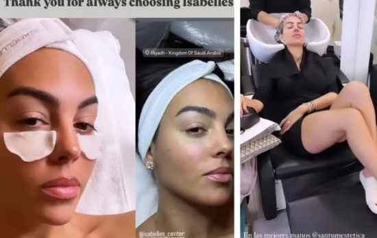 Georgina Rodríguez en sus centros estéticos de referencia/ Instagram Georgina Rodríguez en sus centros estéticos de referencia/ Instagram
