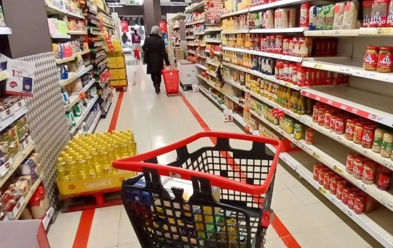 El pasillo de un supermercado / EUROPA PRESS El pasillo de un supermercado / EUROPA PRESS