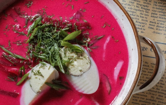 Sopa de remolacha roja/ PEXELS Sopa de remolacha roja/ PEXELS