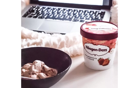 Un helado de la marca Un helado de la marca
