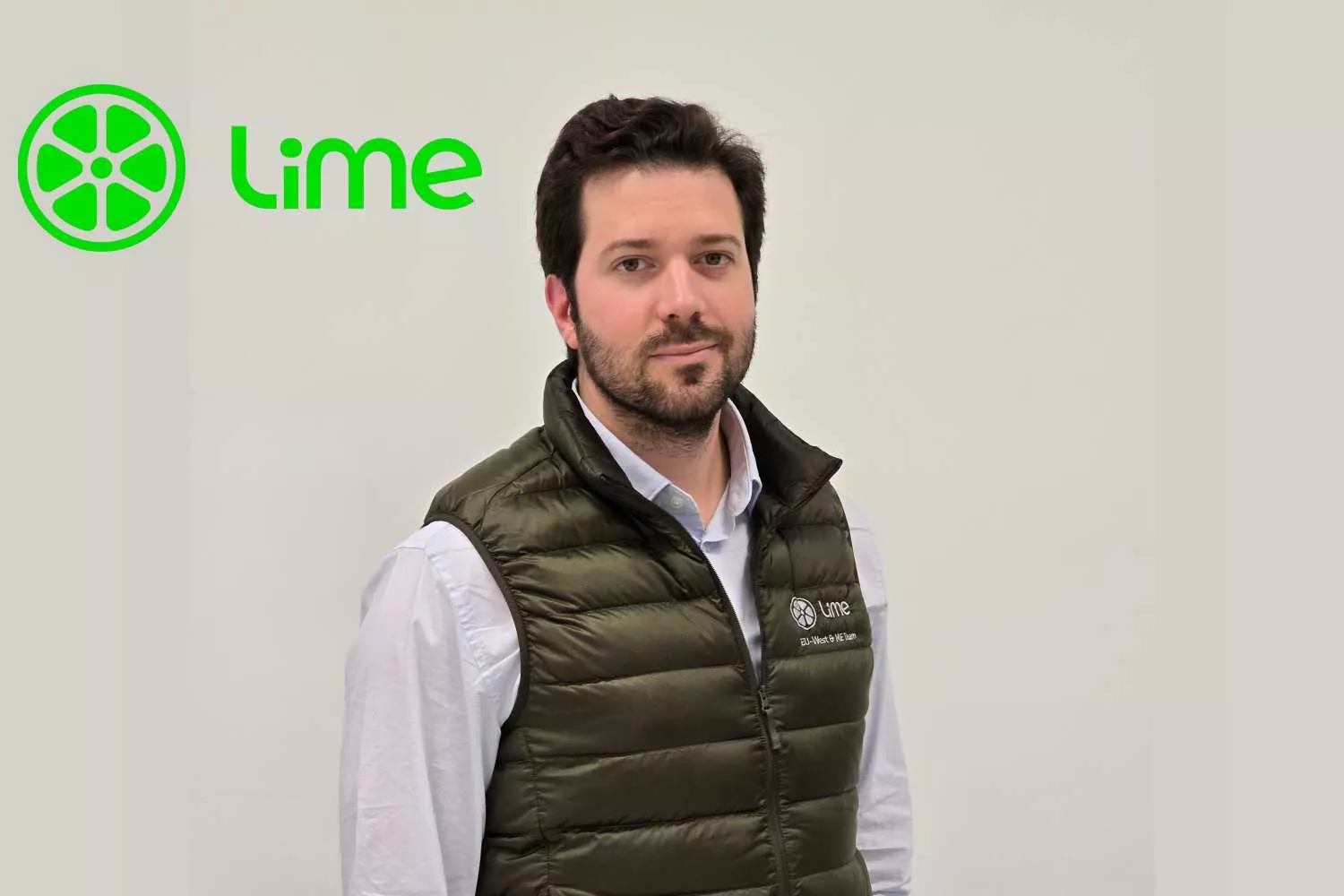 Arnau Pérez, responsable de relaciones institucionales de Lime Iberia / FOTOMONTAJE CG