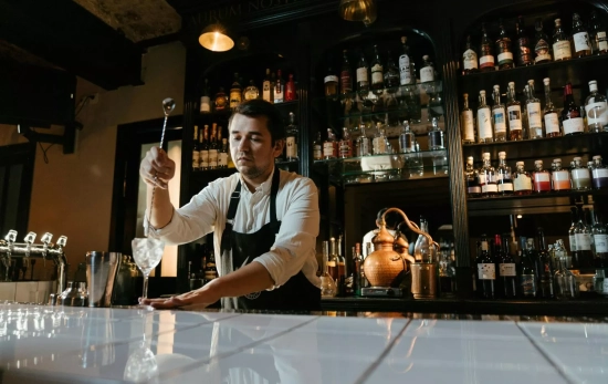 Un bartender Un bartender