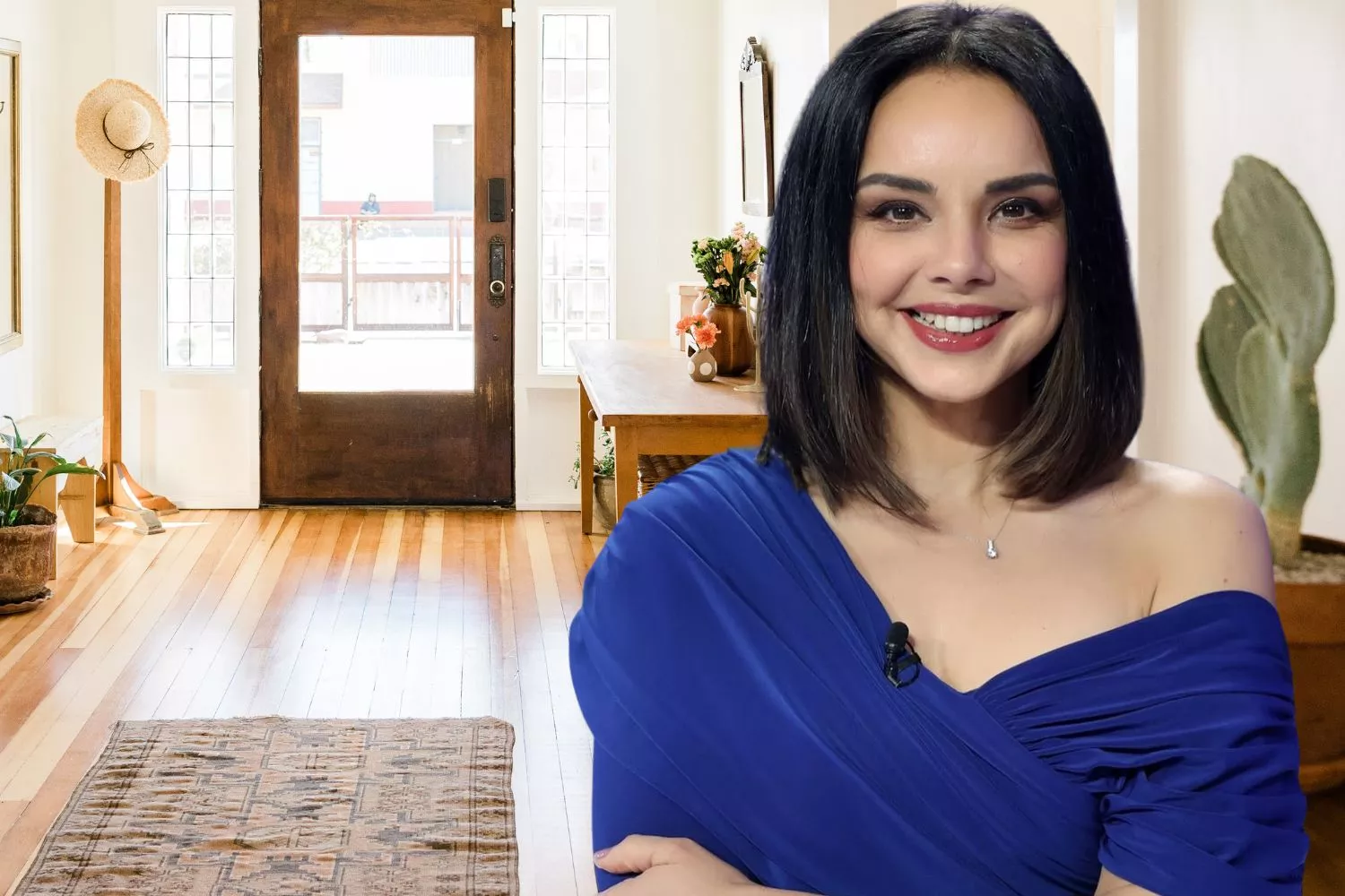 Chenoa y un hogar / Montaje CG