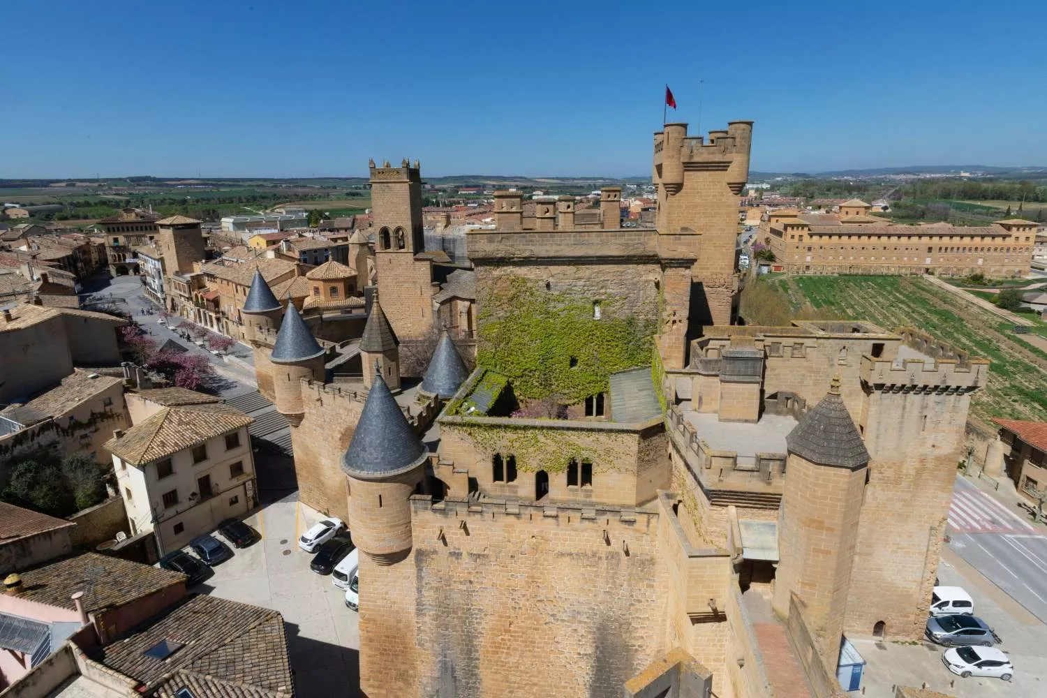 El castillo de Olite, en Navarra