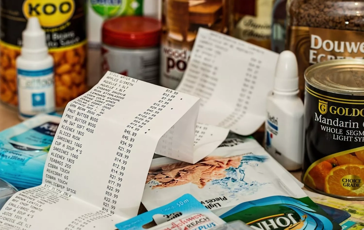 Recibo de la compra con los precios de tres alimentos básicos encarecidos / PIXABAY Recibo de la compra con los precios de tres alimentos básicos encarecidos / PIXABAY