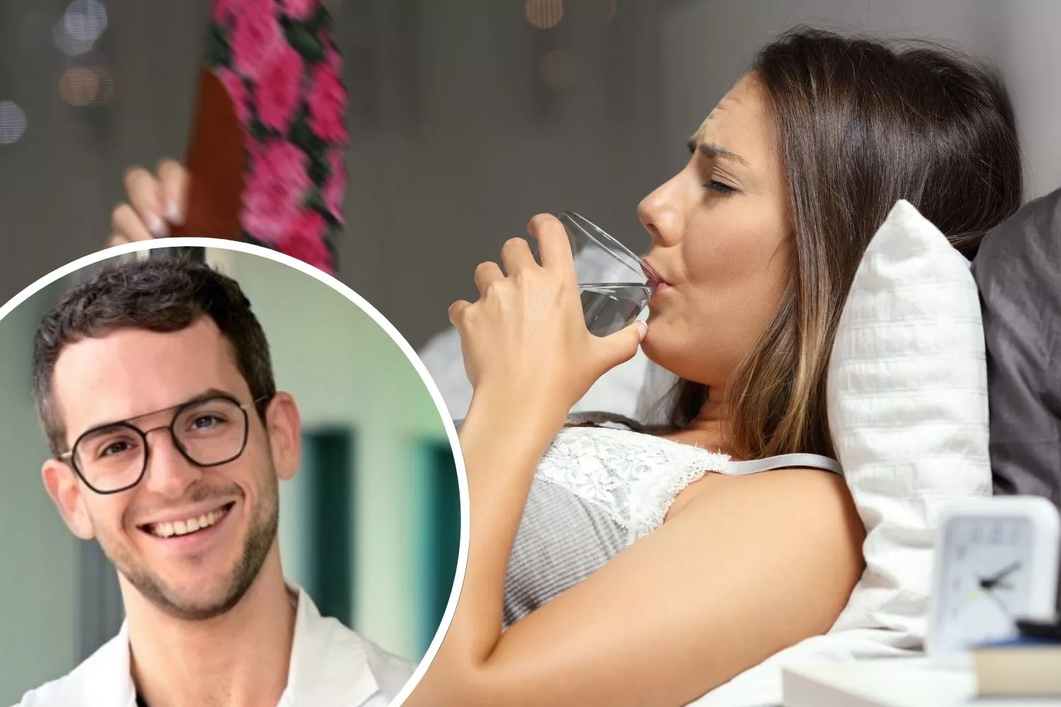 Jose Manuel Felices, médico, ofrece sus consejos para dormir con calor / Montaje CG