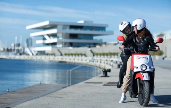 Motos compartidas de Acciona Motos compartidas de Acciona