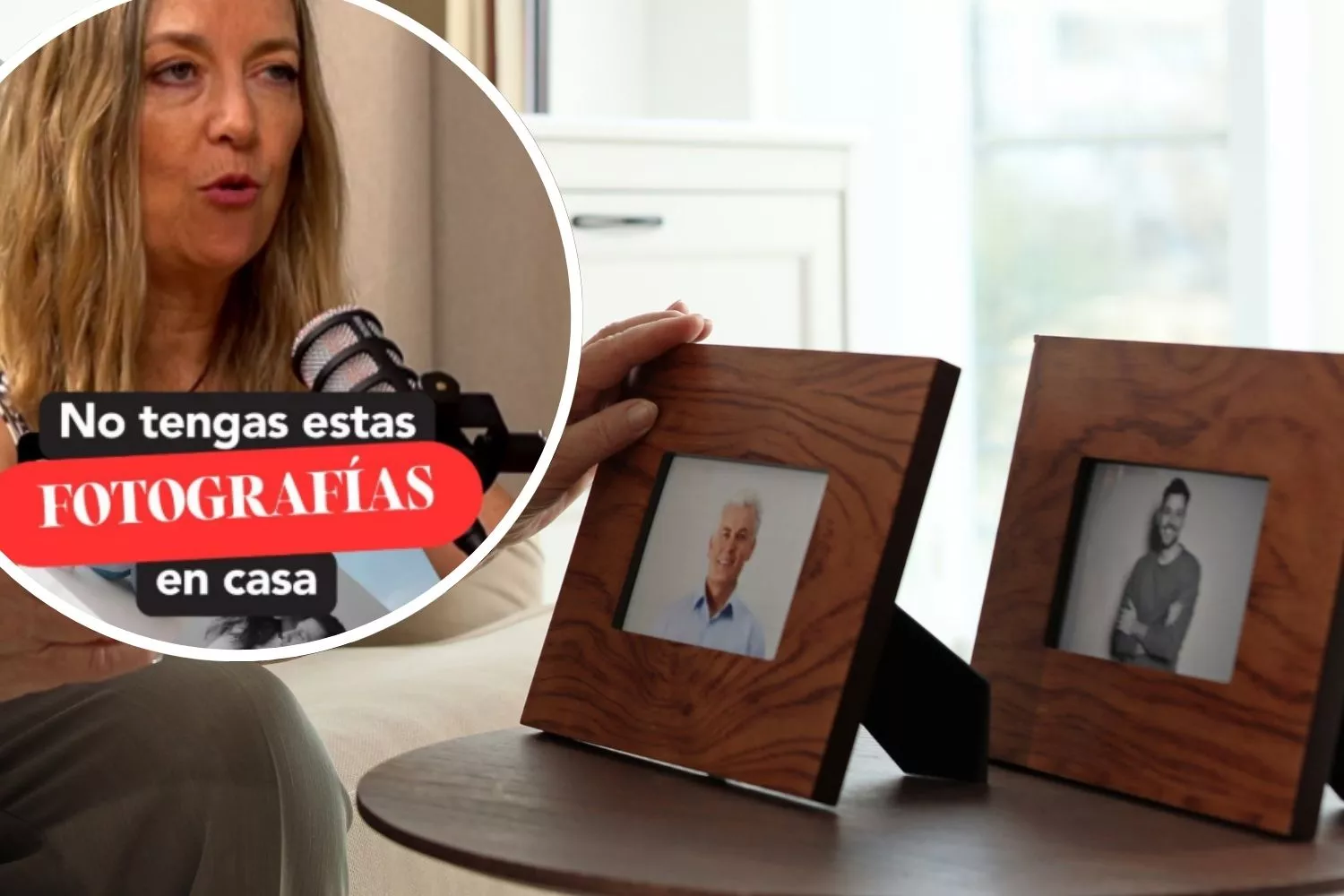 Montserrat Beltrán, experta en Feng Shui, sobre las fotos que evitar en casa / Montaje CG