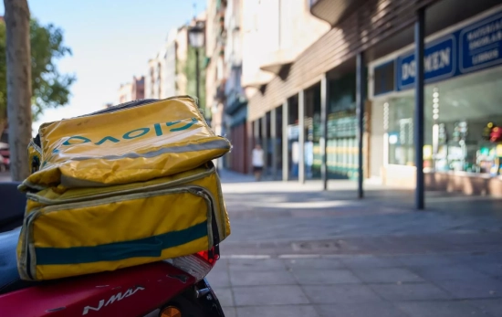 Una bolsa de Glovo EUROPA PRESS Una bolsa de Glovo EUROPA PRESS