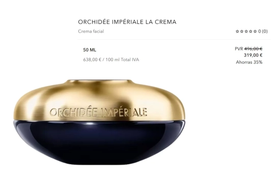 Orchidée Impériale La Crema Guerlain/ DRUNI Orchidée Impériale La Crema Guerlain/ DRUNI