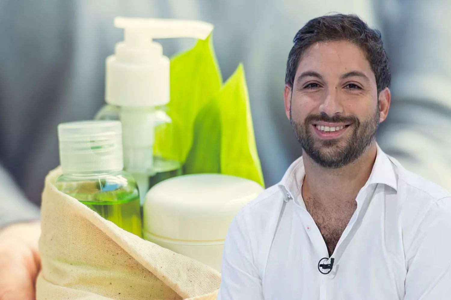 El farmacéutico Álvaro Fernández habla sobre el producto que todos nos echamos mal / Montaje CONSUMIDOR GLOBAL