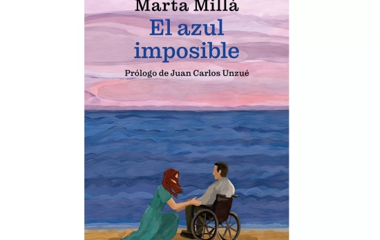 La portada de 'El azul imposible' IKIBOOKS La portada de 'El azul imposible' IKIBOOKS