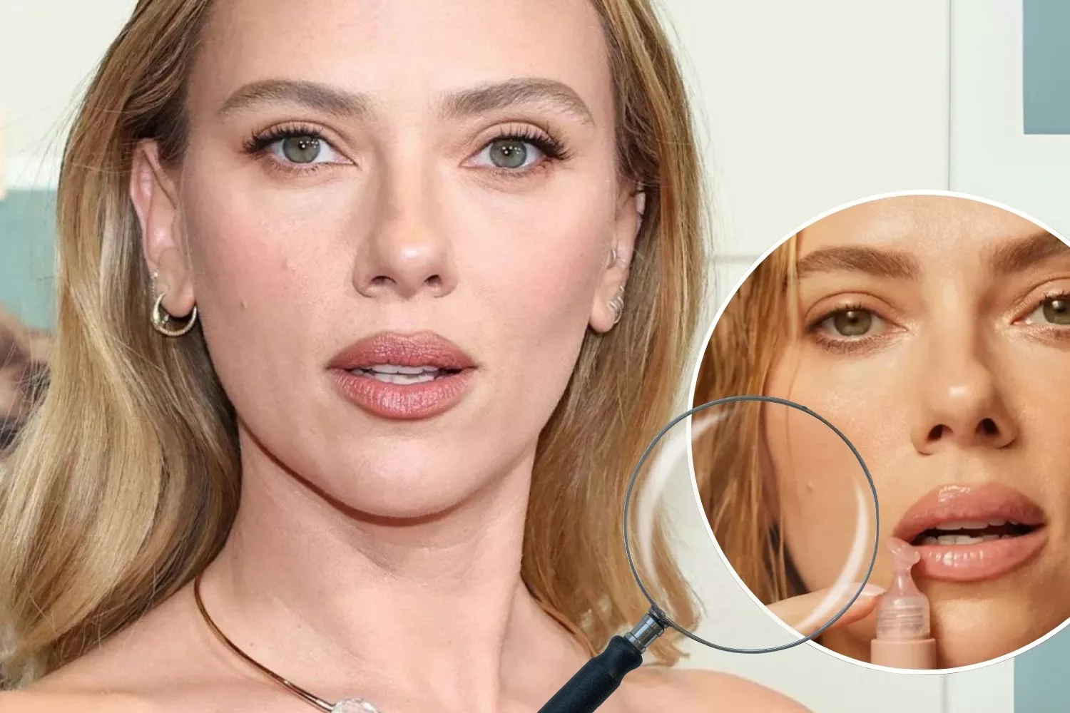 El secreto de Scarlett Johanson para evitar la sequedad en los labios / Montaje CG