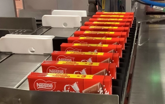 Barritas de azúcar y chocolate en la fábrica La Penilla NESTLÉ EP Barritas de azúcar y chocolate en la fábrica La Penilla NESTLÉ EP