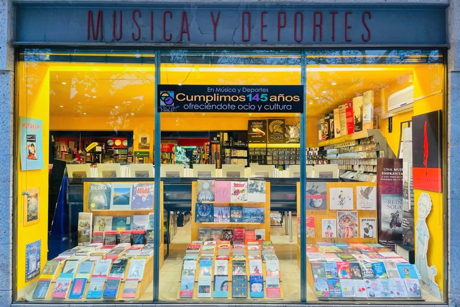 La librería burgalesa Música y Deportes / FACEBOOK