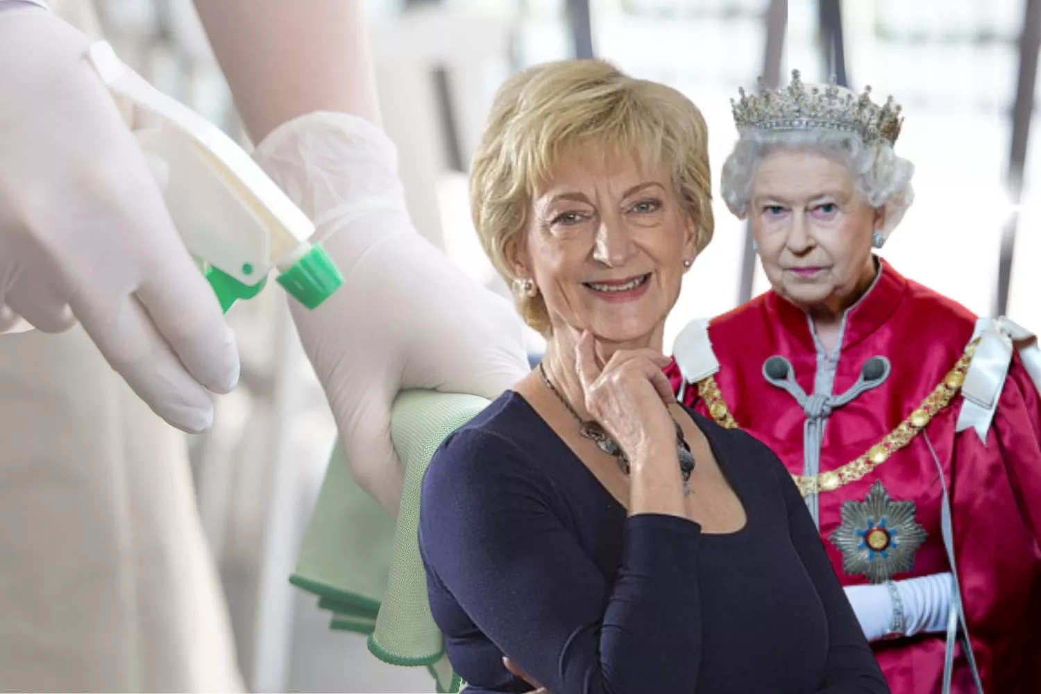 El método de Barbara Allred, exjefa de limpieza de la Reina Isabel / Montaje CONSUMIDOR GLOBAL