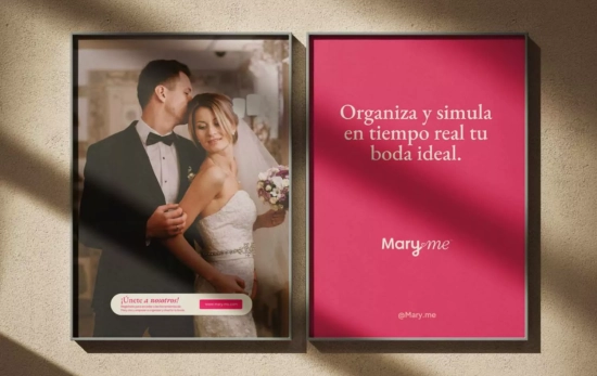 Una pareja organiza su boda con la ayuda del asistente virtual / MARYME Una pareja organiza su boda con la ayuda del asistente virtual / MARYME