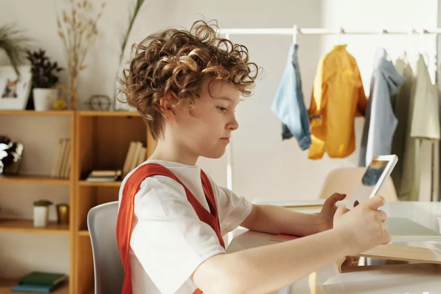 Un niño que usa su móvil a diario / PEXELS