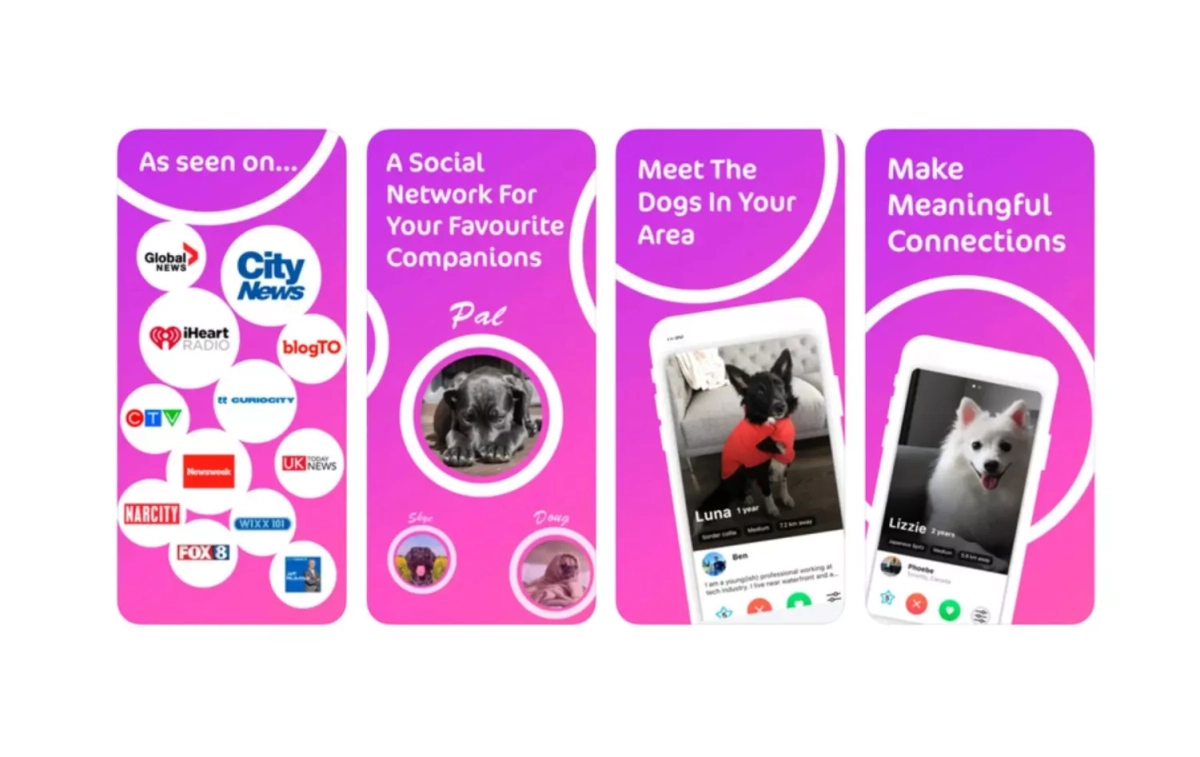 La app de citas para perros PAWMATES La app de citas para perros PAWMATES