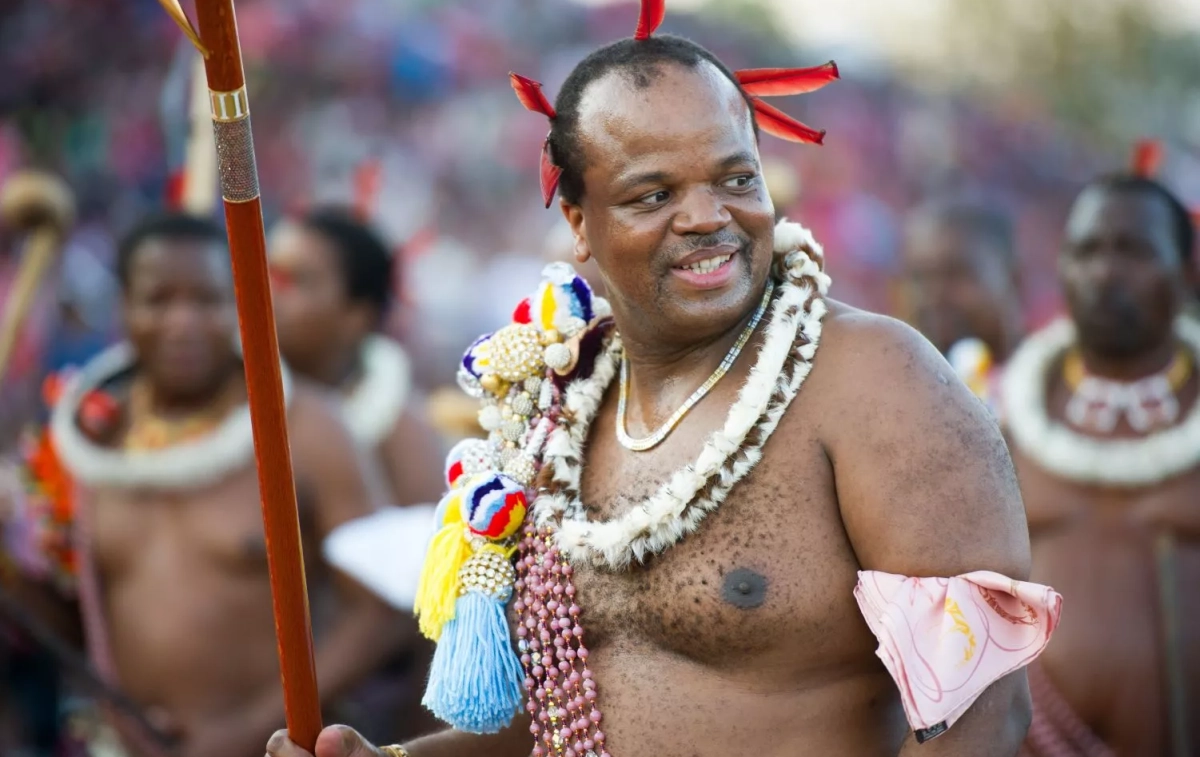 El rey de Esuatini, Mswati III EDWIN REMSBERG EP El rey de Esuatini, Mswati III EDWIN REMSBERG EP