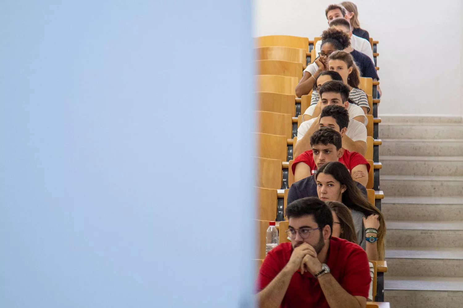 Jóvenes que deberán jubilarse más tarde para cobrar una pensión como la actual / María José López - EP Jóvenes que deberán jubilarse más tarde para cobrar una pensión como la actual / María José López - EP