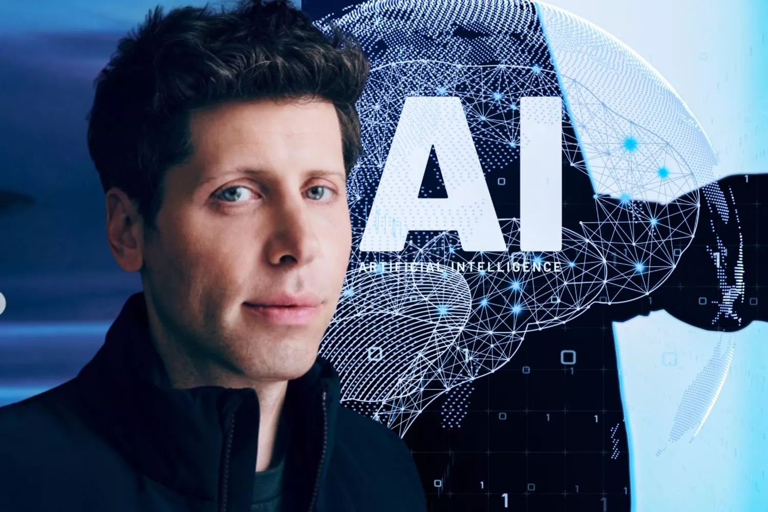El dilema que plantea Sam Altman, CEO de OpenAI / Montaje CG