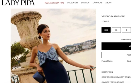 Vestido de Lady Pipa LADY PIPA Vestido de Lady Pipa LADY PIPA