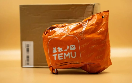 Un paquete de Temu / EFE Un paquete de Temu / EFE