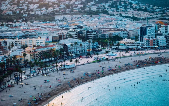 Vista de una playa Vista de una playa