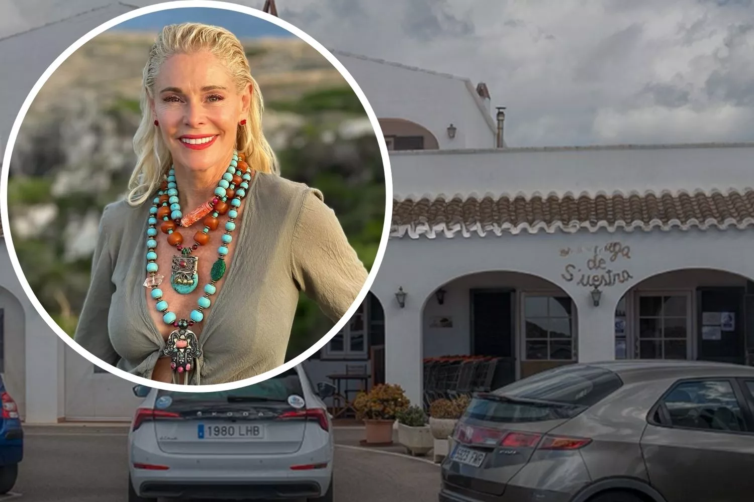 El supermercado de Menorca donde hace la compra Belén Rueda: negocio familiar con producto isleño/ Montaje CG