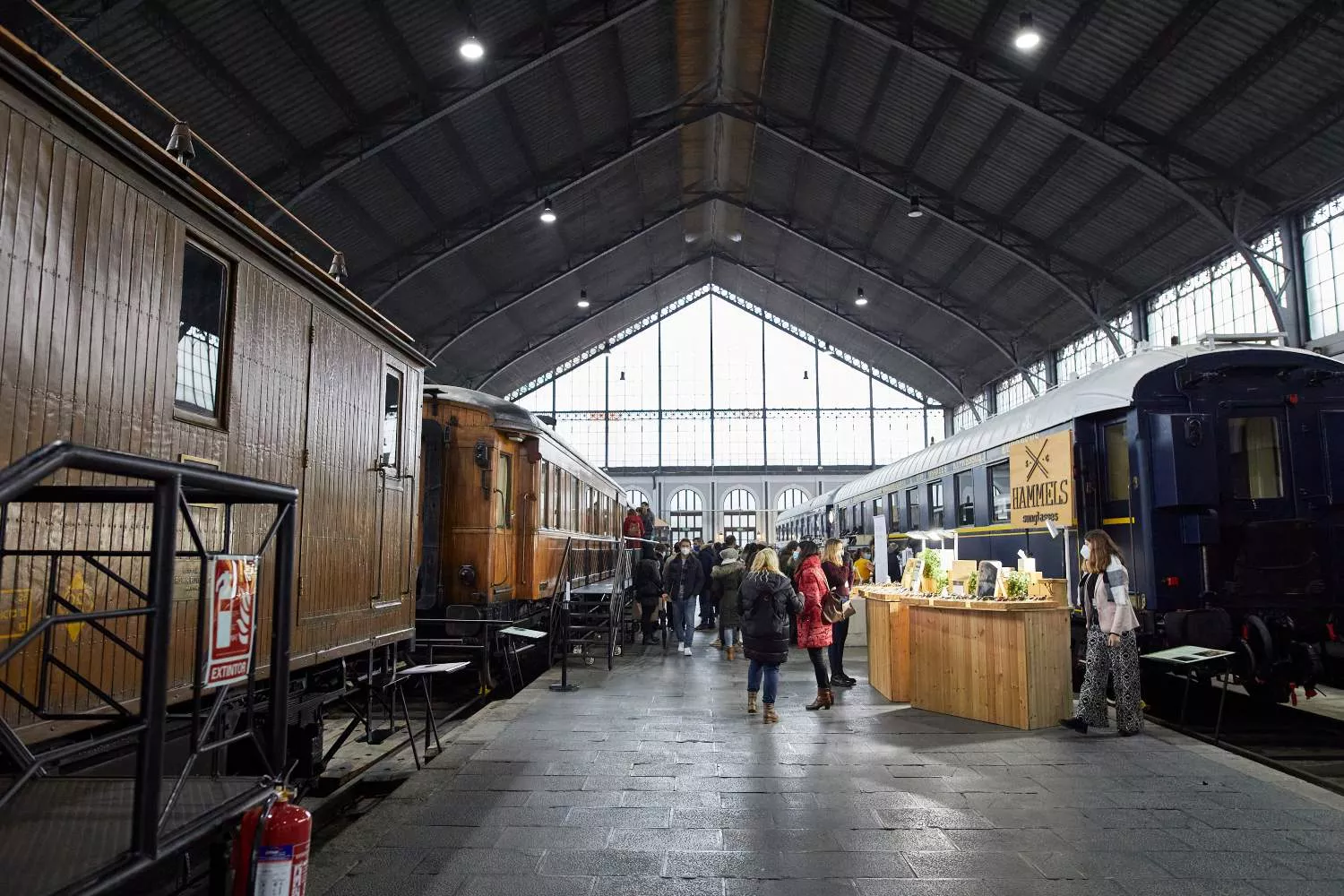 Museo del Ferrocarril, en la antigua Estación de Delicias / EUROPA PRESS - JESUS HELLÍN