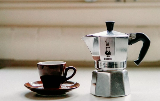 Una cafetera italiana Una cafetera italiana