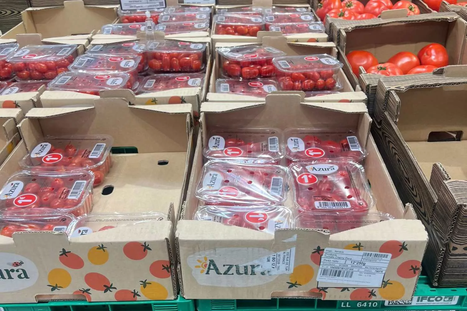Tomates de la marca Azura / CECU y COAG
