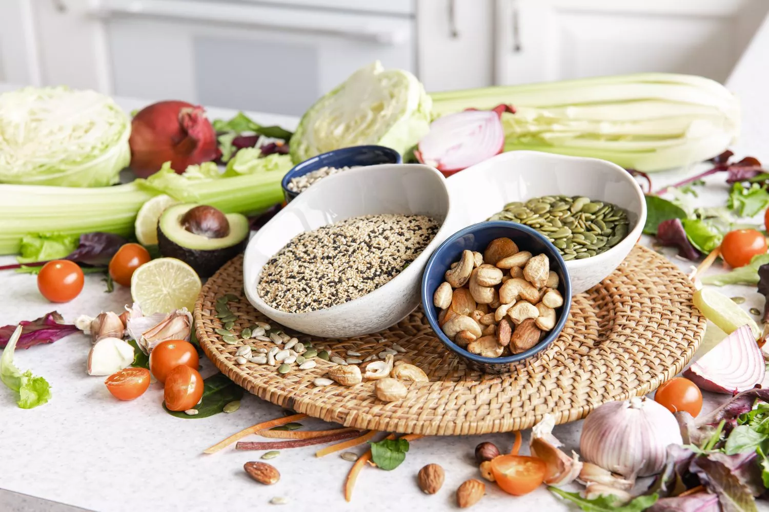 Productos aptos para llevar una alimentación saludable al volver a septiembre / FREEPIK - pvproductions