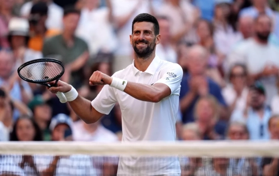 Djokovic durante un partido de Wimbledon John Walton PA Wire dpa Djokovic durante un partido de Wimbledon John Walton PA Wire dpa