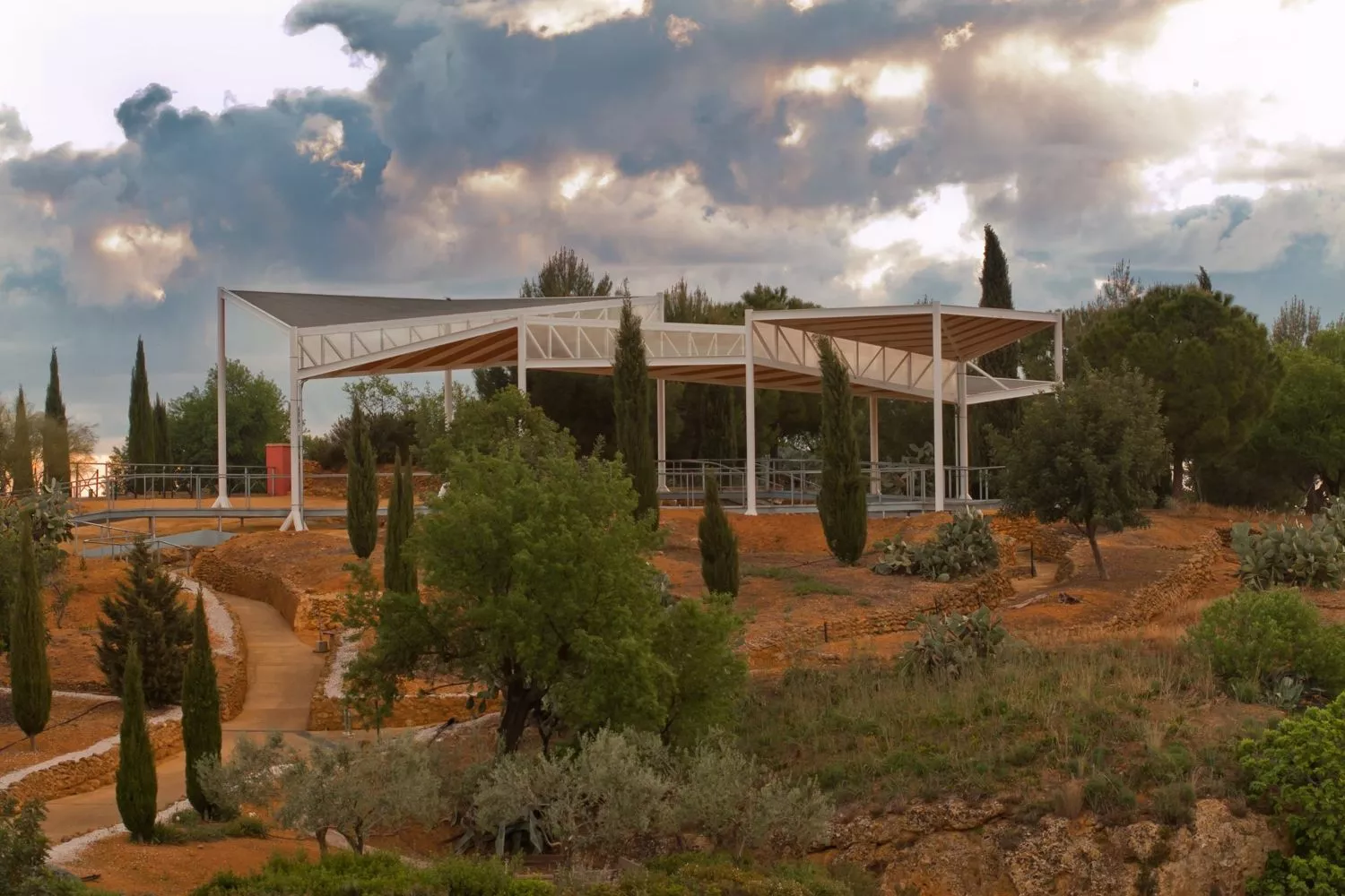 Una vista de la Necrópolis de Carmona, sobre la que versa la exposición 'Ciudad de Muertos' / JUNTA DE ANDALUCIA