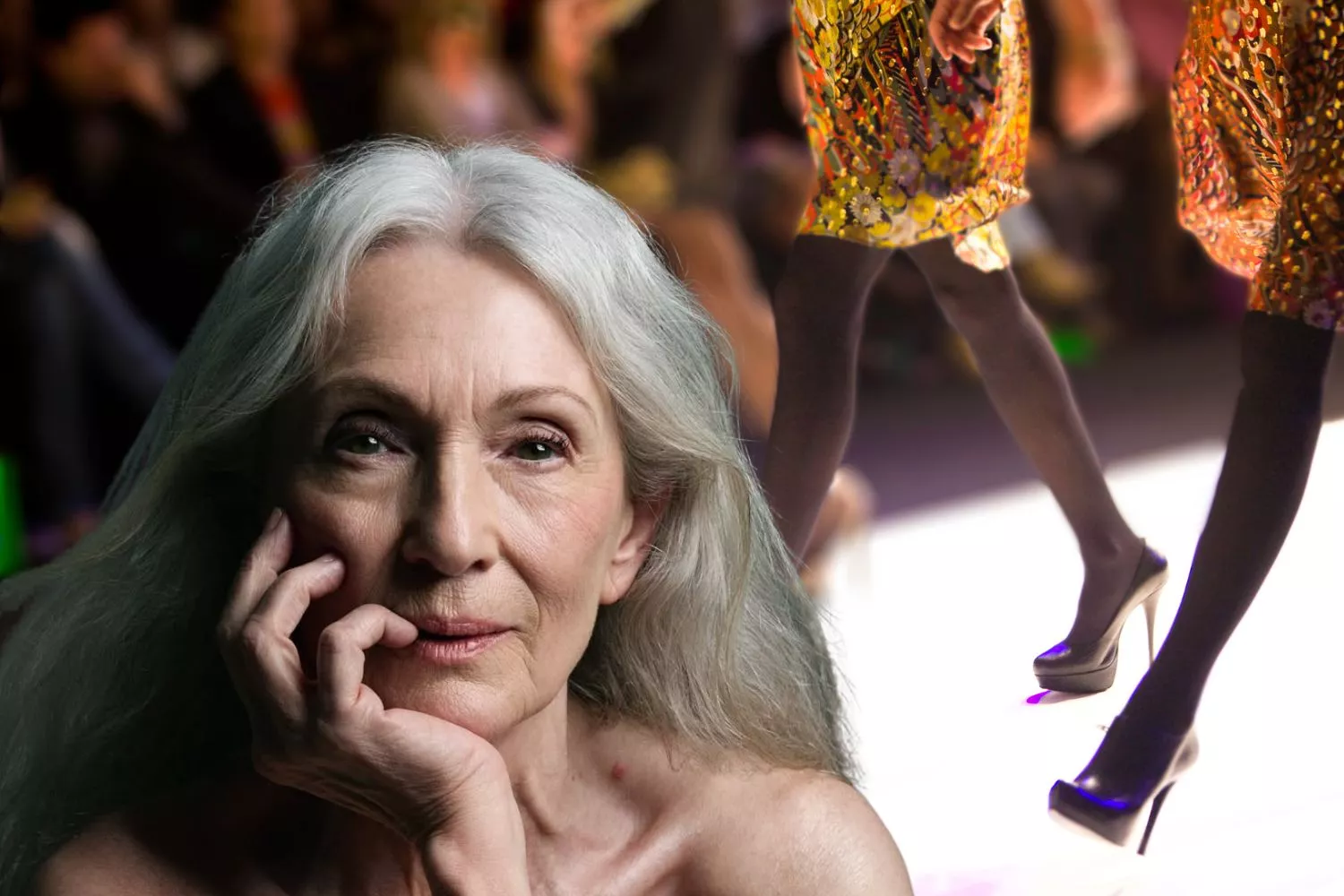 La modelo Pino Montesdeoca habla sobre el mundo la moda/ Montaje CONSUMIDOR GLOBAL