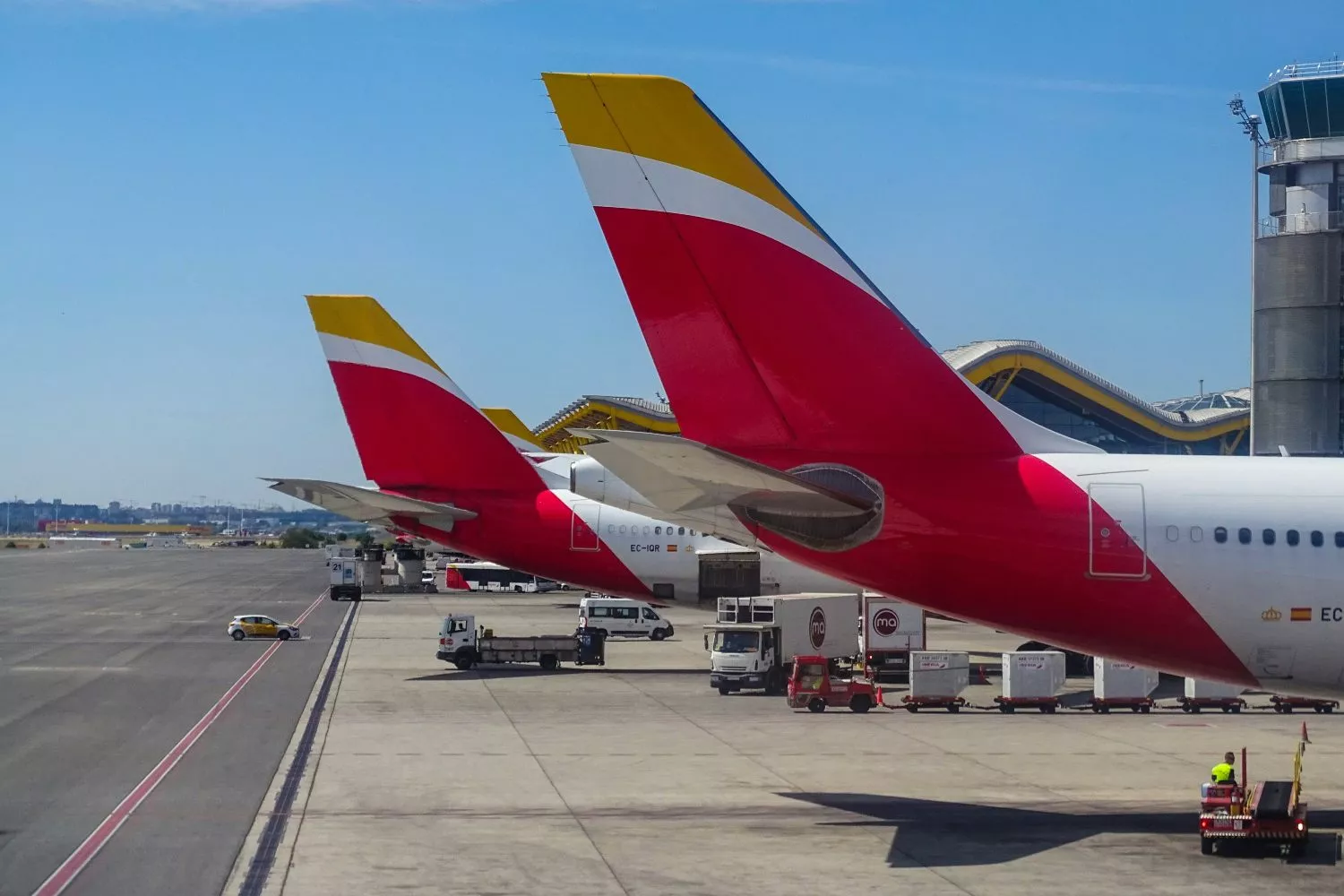 Varios aviones de Iberia / UNSPLASH