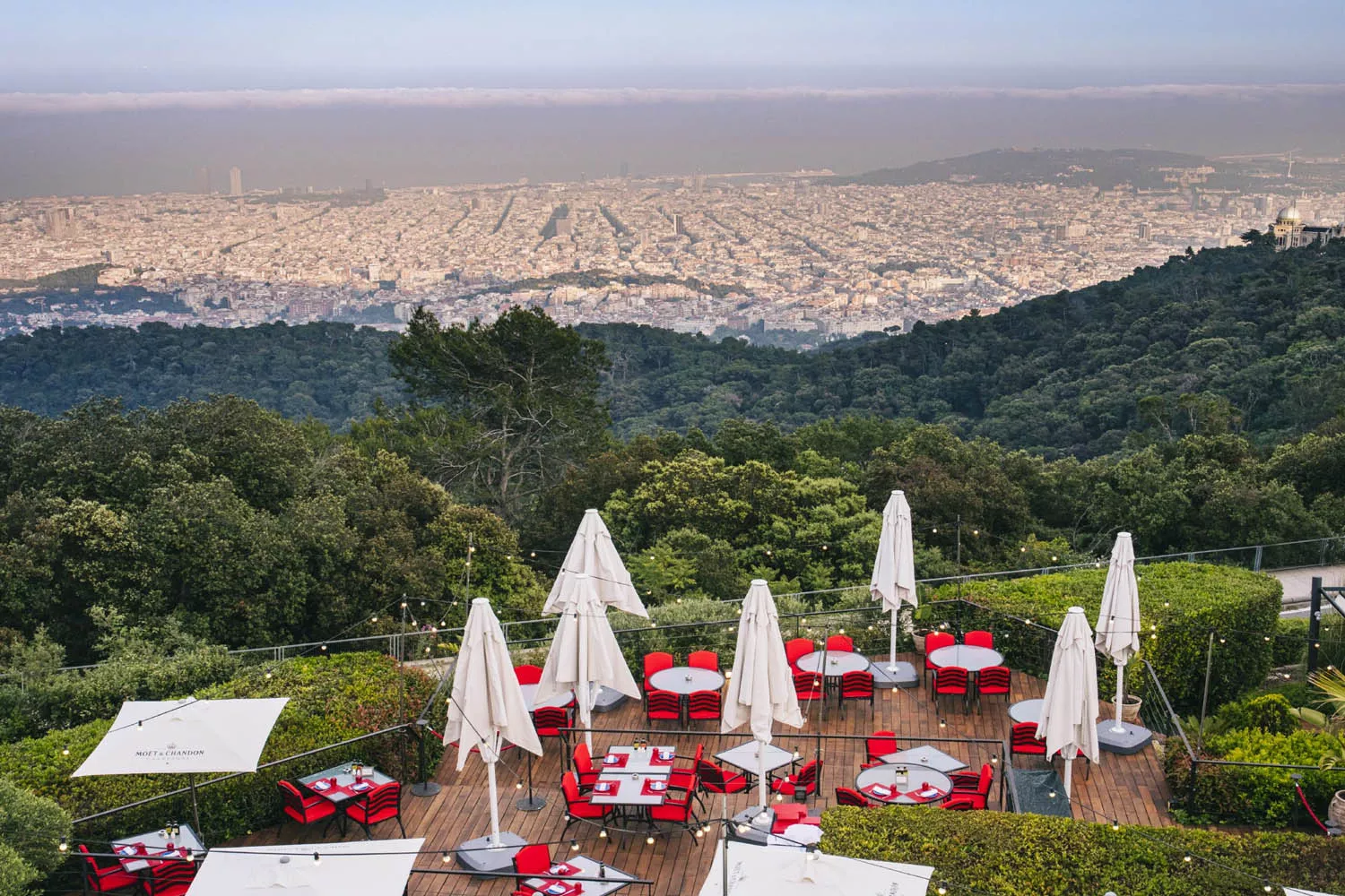 Las vistas panorámicas del Gran Hotel La Florida de Barcelona / GHLF