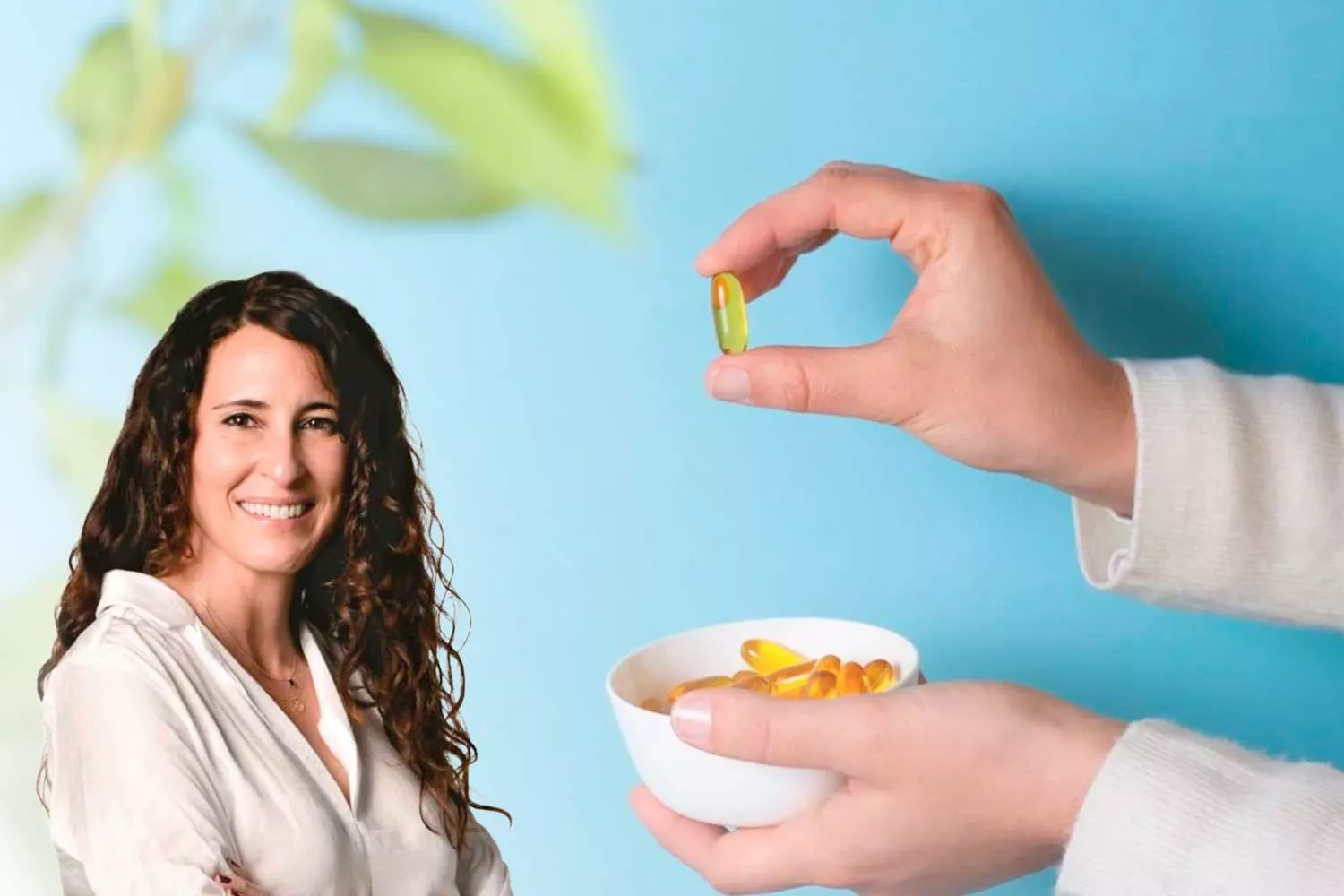 Cristina Vildósola, especialista en aromaterapia científica de Pranarom / Fotomontaje CG
