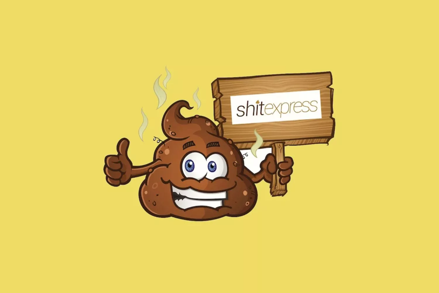 O logótipo da ShitExpress, o incomum negócio que permite enviar excrementos de animais / SHITEXPRESS O logótipo da ShitExpress, o incomum negócio que permite enviar excrementos de animais / SHITEXPRESS