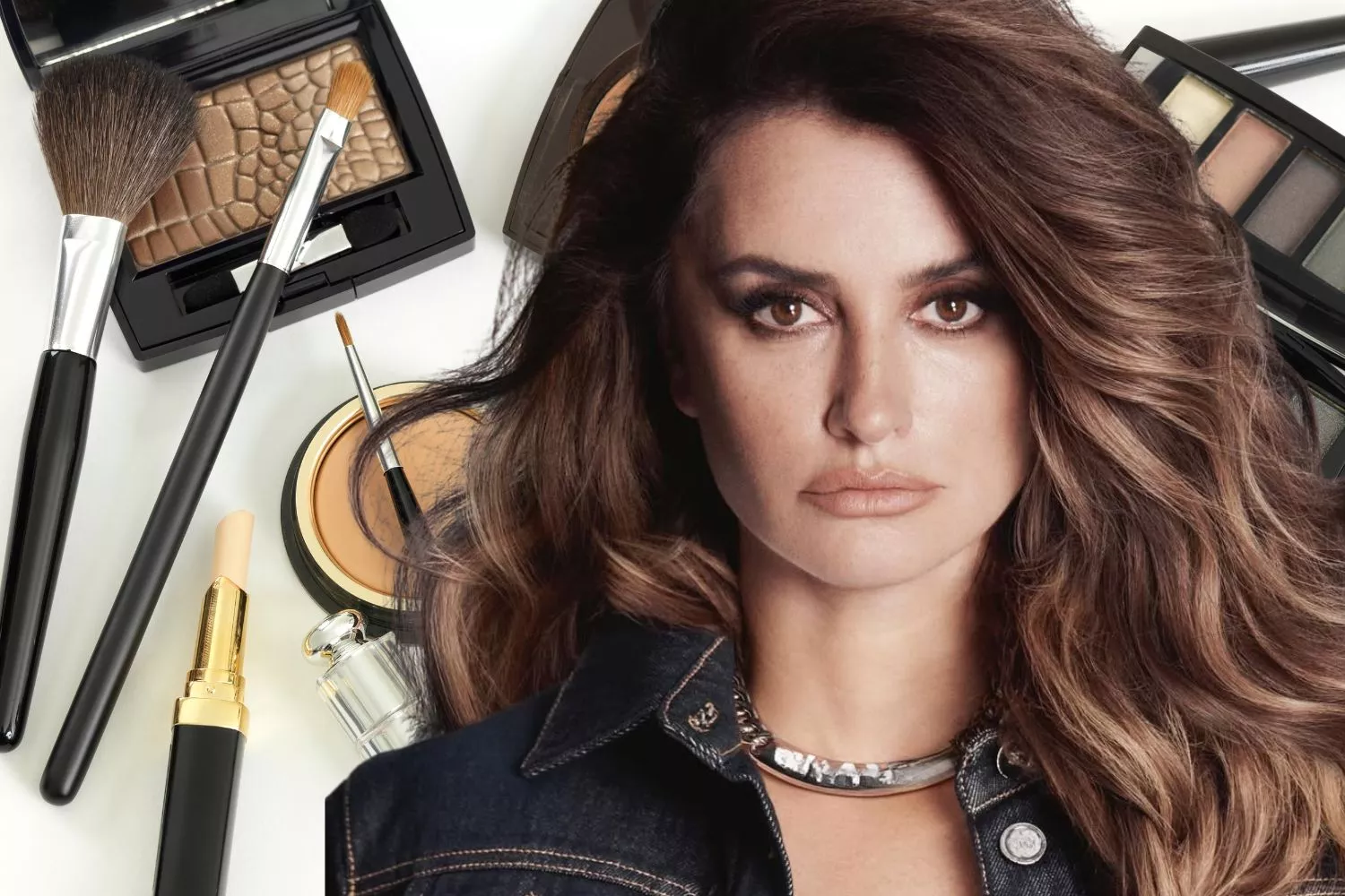 El secreto de juventud de Penélope Cruz se logra con maquillaje / Montaje CONSUMIDOR GLOBAL