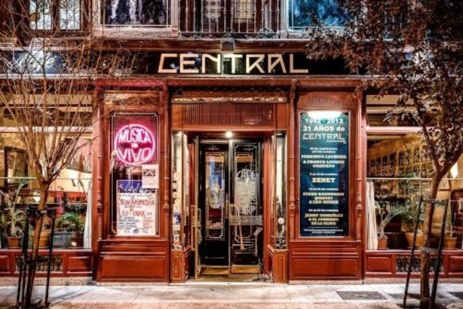 Fachada del Café Central / EP - AYUNTAMIENTO DE MADRID Fachada del Café Central / EP - AYUNTAMIENTO DE MADRID