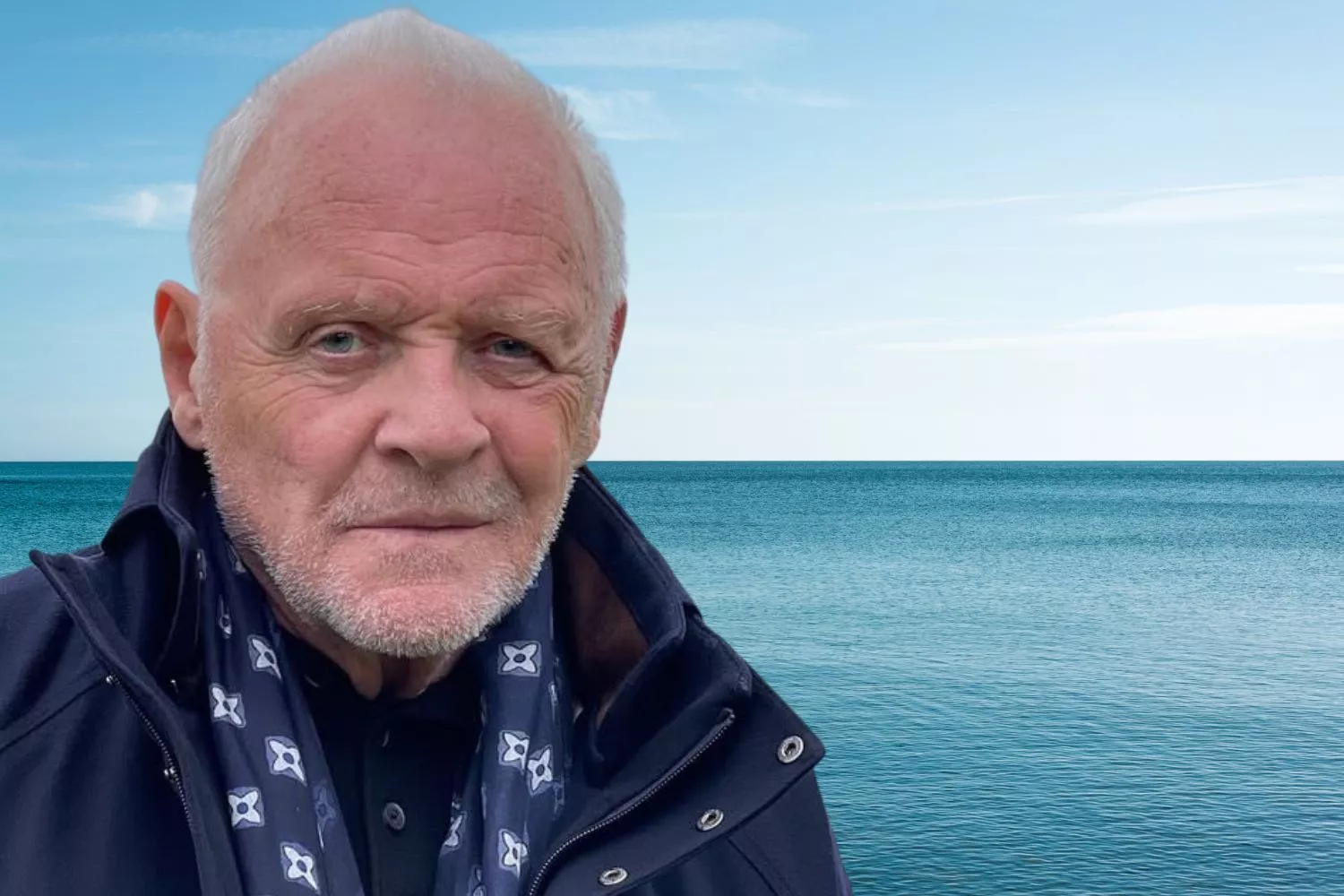 El actor Anthony Hopkins / Montaje CONSUMIDOR GLOBAL