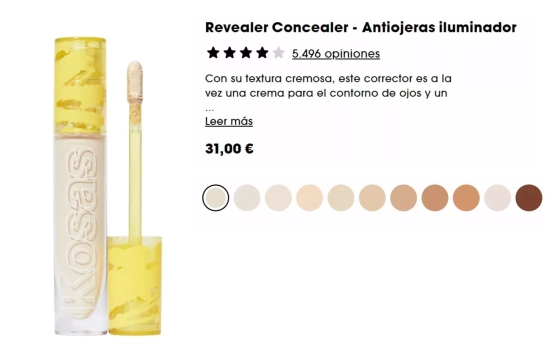 Revealer Concealer - Antiojeras iluminador/ SEPHORA Revealer Concealer - Antiojeras iluminador/ SEPHORA