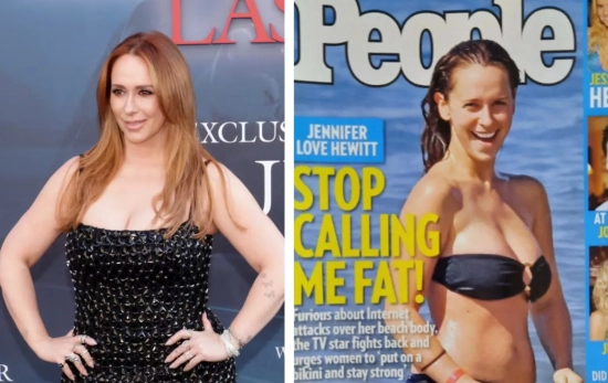 La portada de la revista People donde criticaron ferozmente el cuerpo de Jennifer Love Hewitt/ Montaje CG La portada de la revista People donde criticaron ferozmente el cuerpo de Jennifer Love Hewitt/ Montaje CG