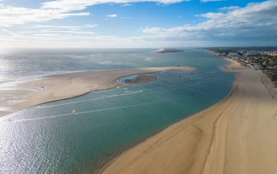 Imagen aérea de la playa de El Portil, en Punta Umbría (Huelva) / EP - AYUNTAMIENTO DE PUNTA UMBRIA Imagen aérea de la playa de El Portil, en Punta Umbría (Huelva) / EP - AYUNTAMIENTO DE PUNTA UMBRIA
