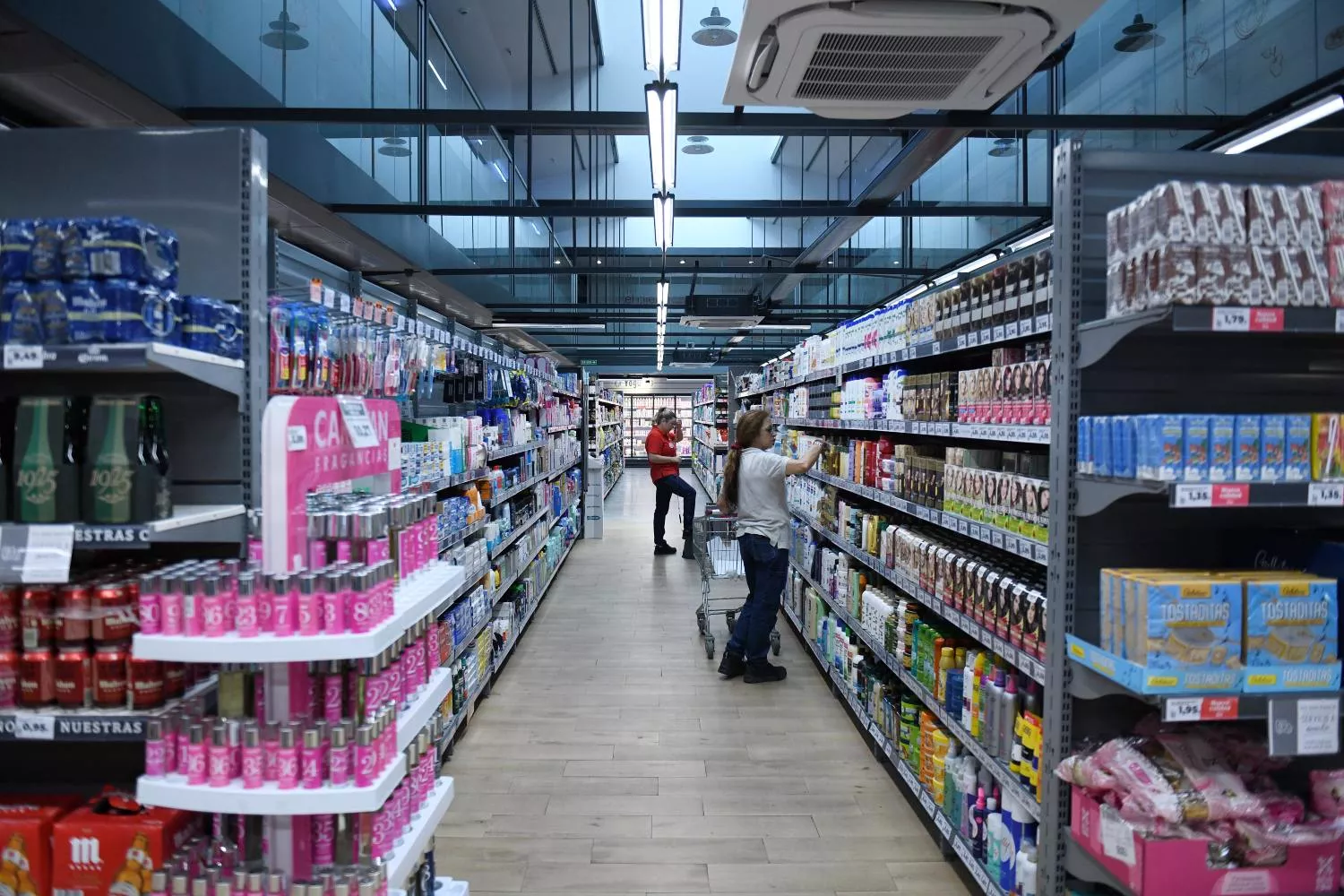 Pasillos de un supermercado donde se producen robos / EUROPA PRESS - FERNANDO SANCHEZ