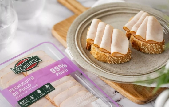 La pechuguita de pollo con un 99% de carne de La Carloteña / CEDIDA La pechuguita de pollo con un 99% de carne de La Carloteña / CEDIDA